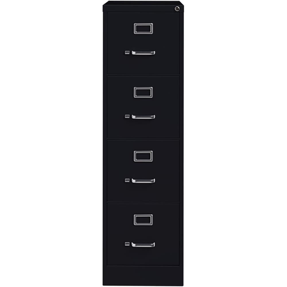 Black 4 Drawer Metal Filing Cabinet I415379