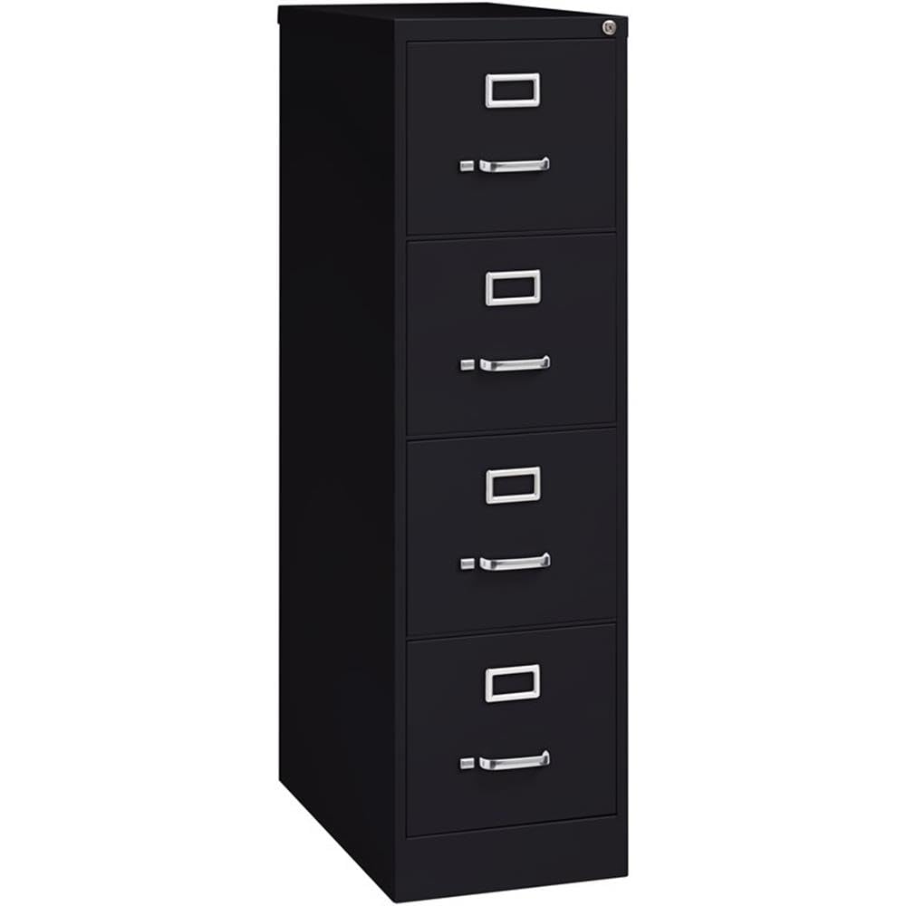 Black 4 Drawer Metal Filing Cabinet I415379