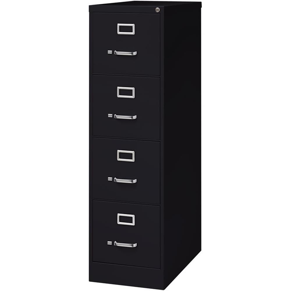 Black 4 Drawer Metal Filing Cabinet I415379
