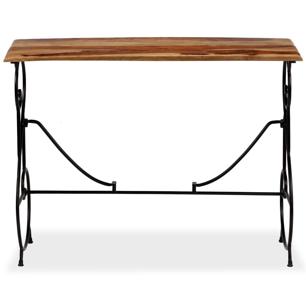Solid Sheesham Wood Console Table D1368