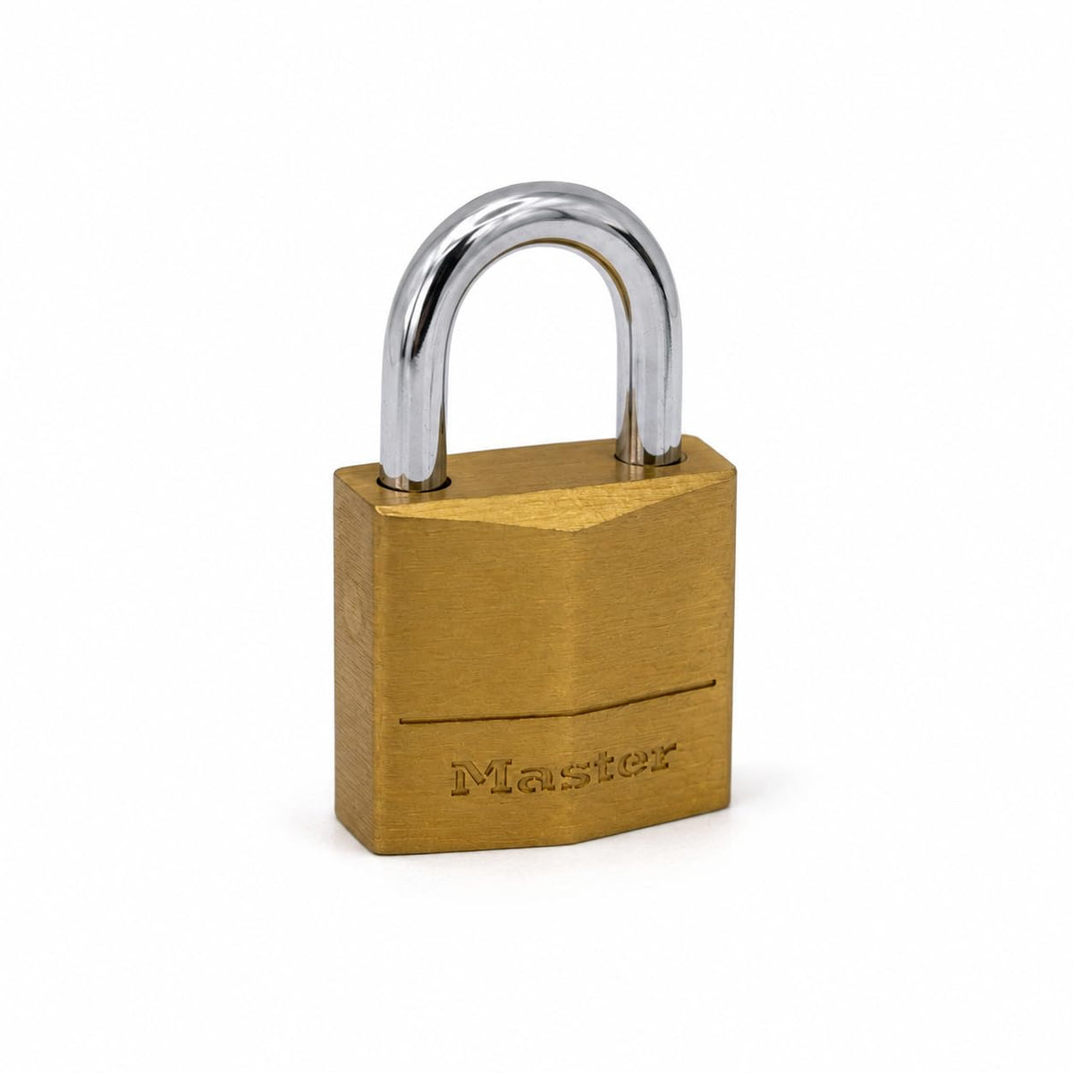 Solid Brass Padlock, 3/4 in. Wide G955