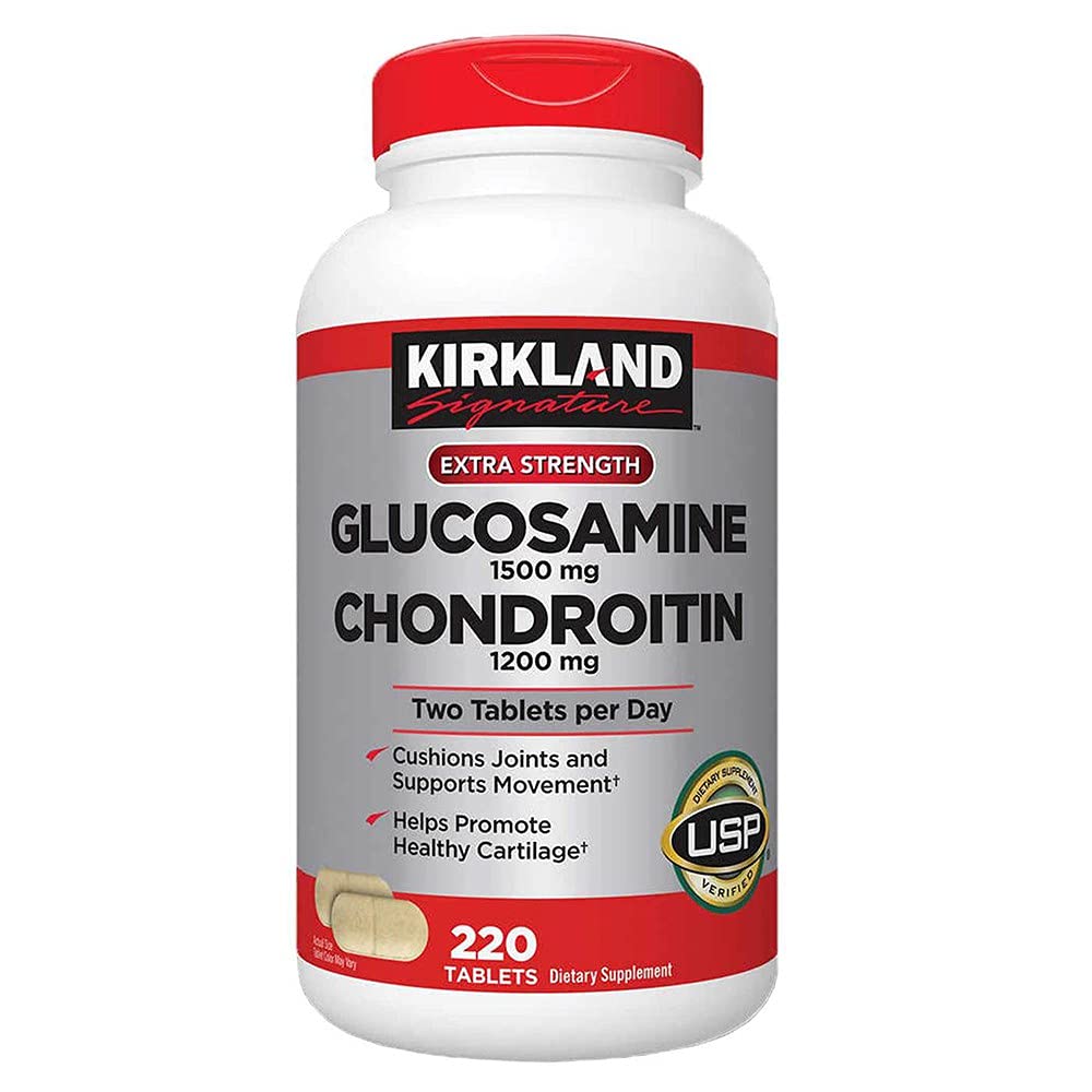 Glucosamine & Chondroitin 220 Tablets 4 Pack C54145
