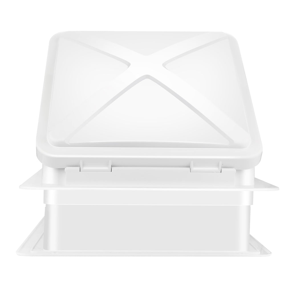 RV Roof Vent Fan 6-Speed-Reversible White Z677