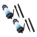 Solar Lighthouse Garden Lights, 2-Pack Resin Solar Powered T642