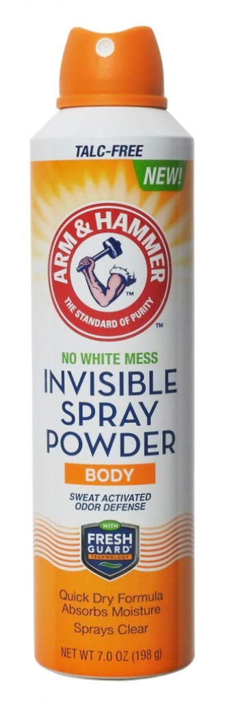 Body Powder Invisible Spray 7 Ounce (Pack of 6) H326068