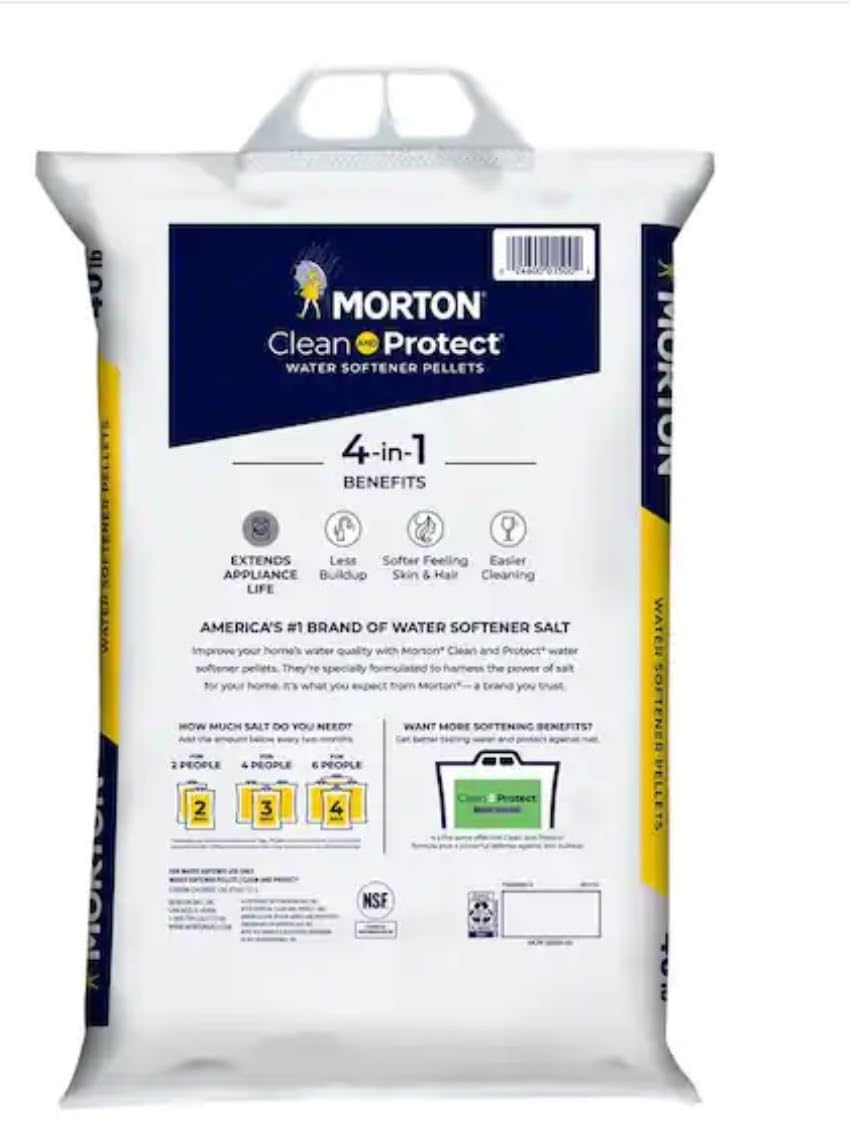Water Softener Salt Pellets 40 lbs 2 Packs C201