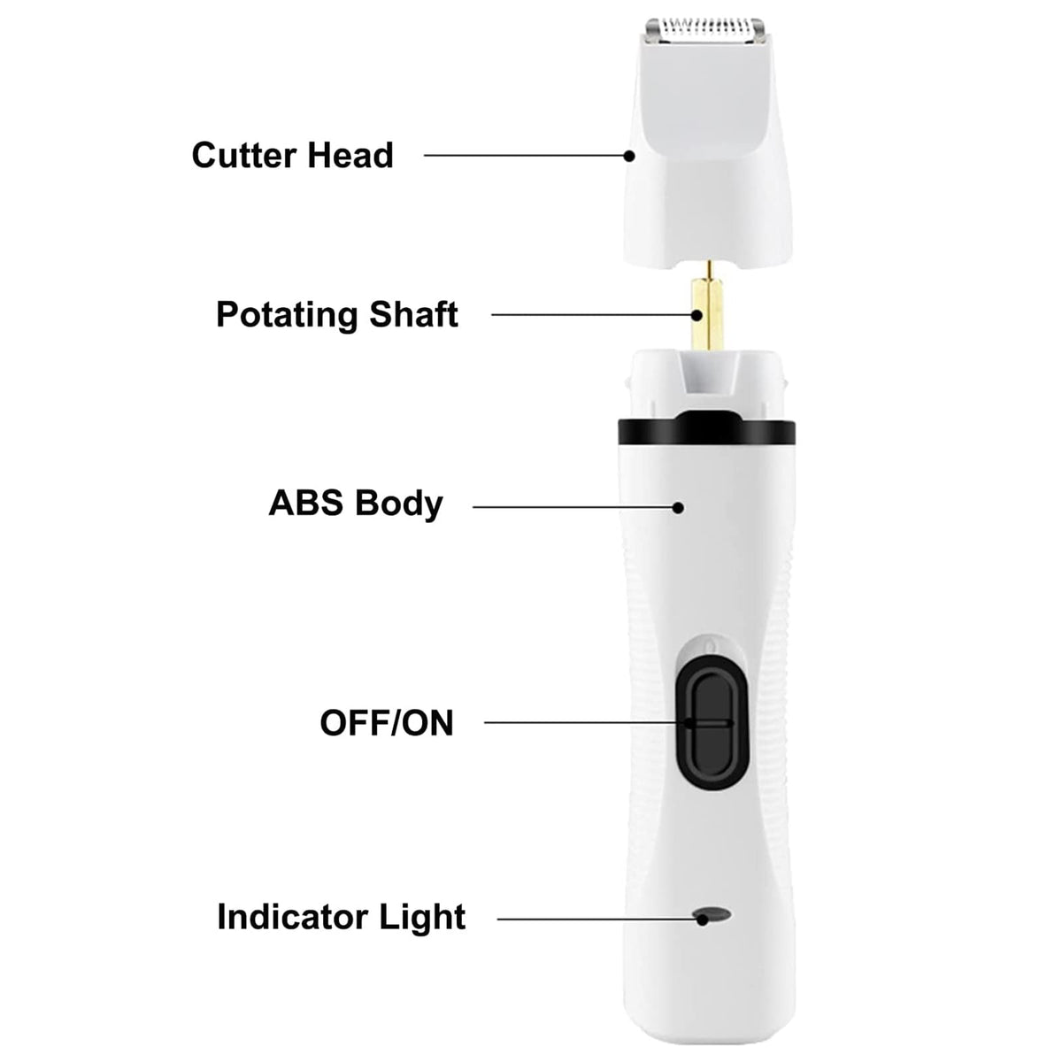 3 in 1 Dog Clippers & Nail Grinder G23024