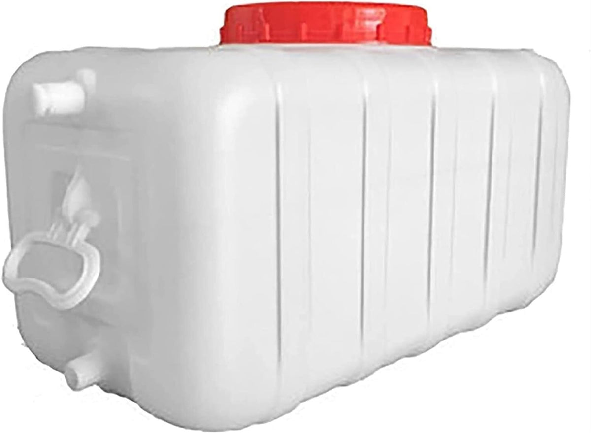 50L White Water Storage Tank with Water Outlet T1845