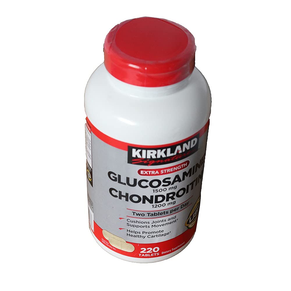 Glucosamine & Chondroitin 220 Tablets 4 Pack C54145