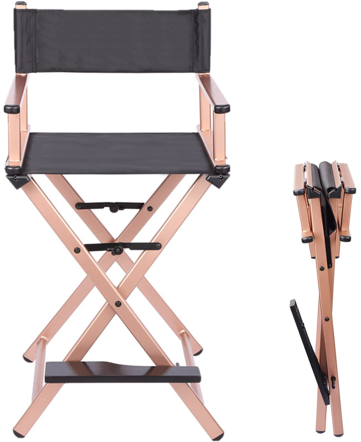 Portable Folding Director's Chair Lightweight Aluminum M84922