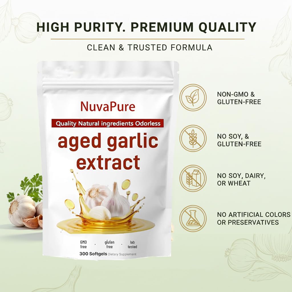 Aged Garlic Extract 300 Capsules M228985