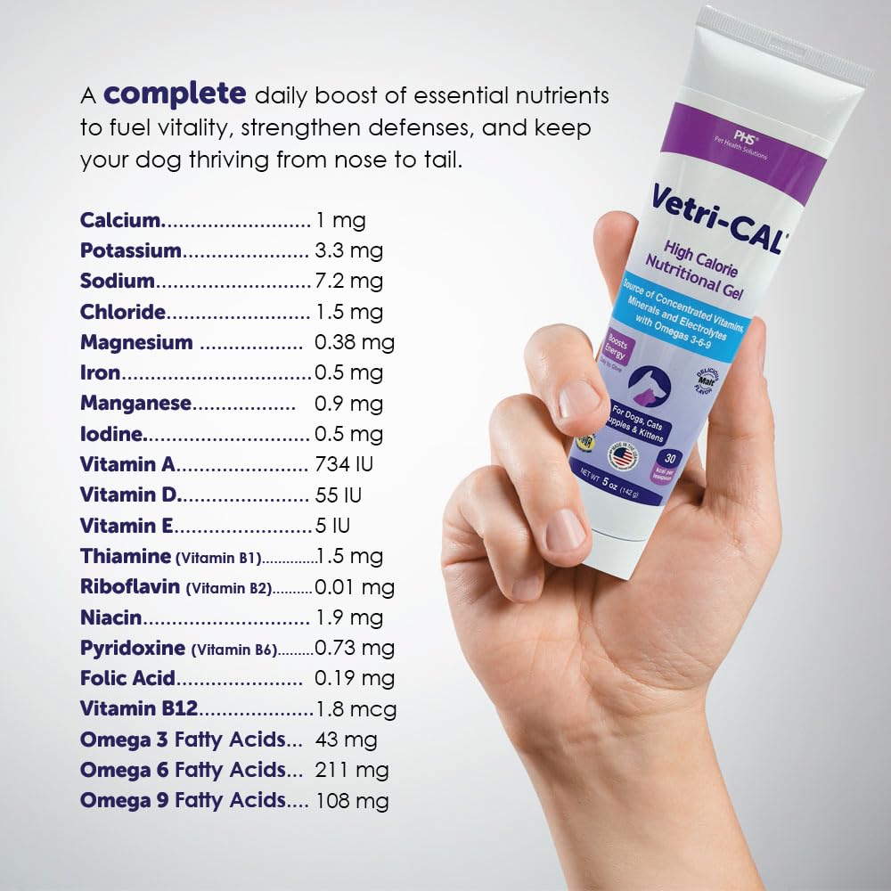 High Calorie Nutritional Gel for Dogs and Cats 5 oz C486370