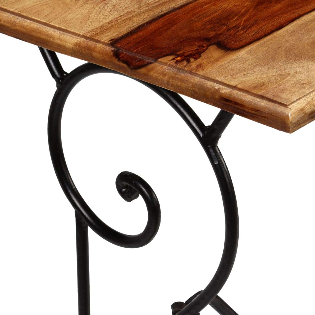 Solid Sheesham Wood Console Table D1368