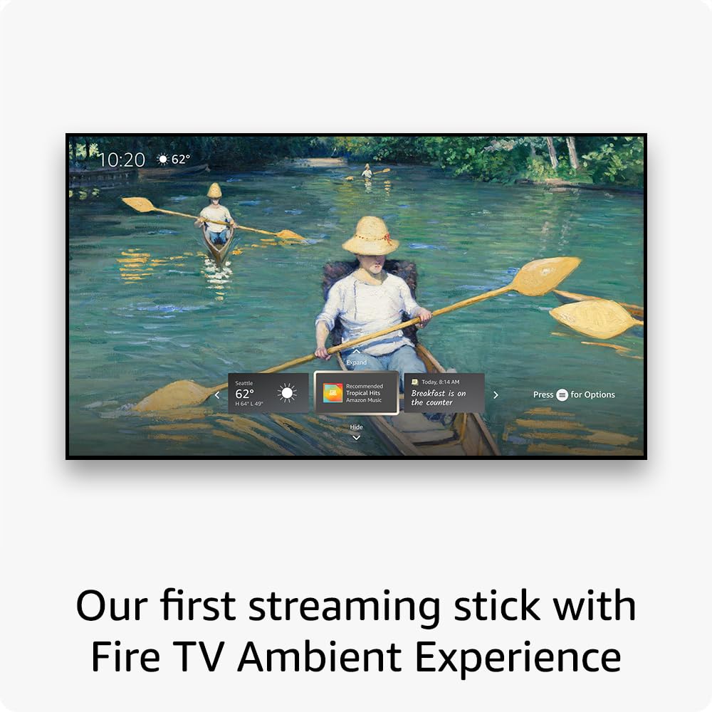 Fire TV Stick 4K Max with Voice Remote M18376