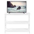 White 3-Tier Narrow Console Table V512