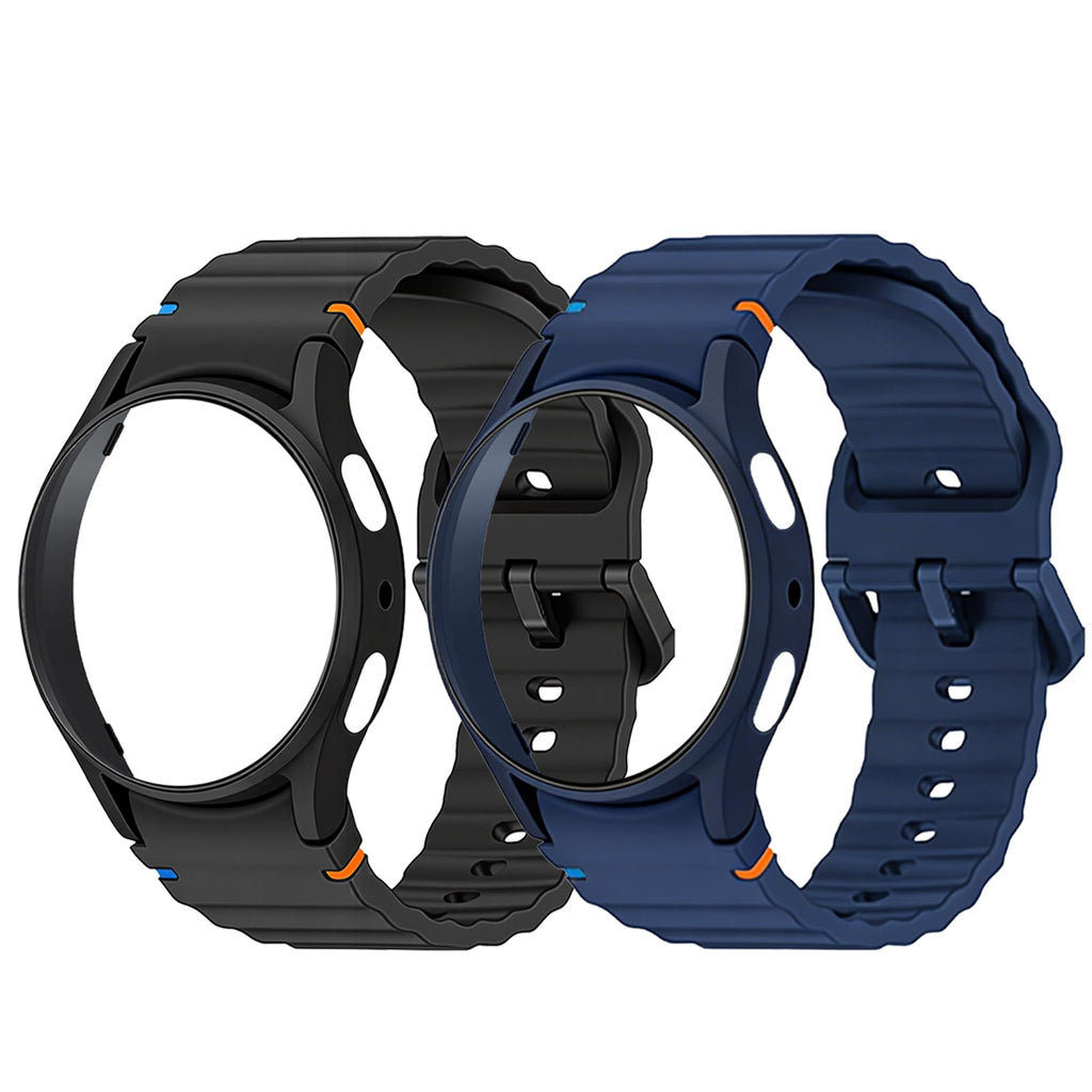 2 Pack Watch Bands & Protector Case E23278