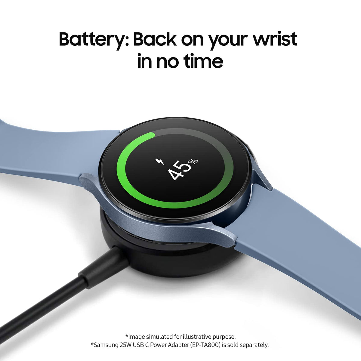 40mm Bluetooth Smartwatch with Fitness and Sleep Tracker, Pink Gold Bezel H527