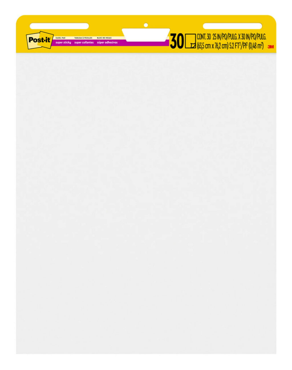 White Easel Pad, 4 Pads W4084