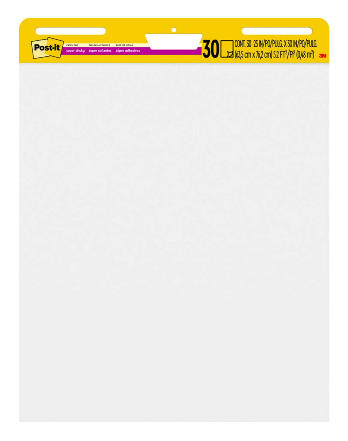 White Easel Pad, 4 Pads W4084