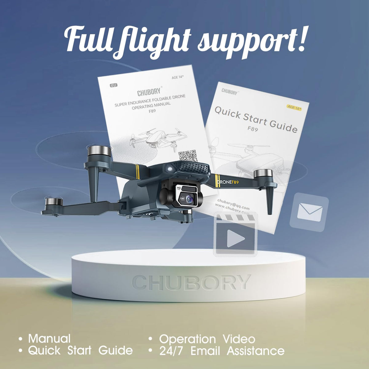 4K Camera Drone with 3 Batteries N6741