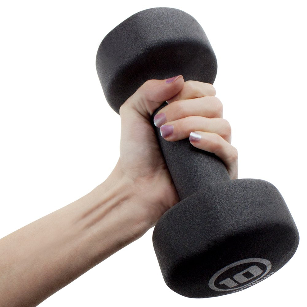 Neoprene Body Sculpting Hand Weights 10 LB C15918
