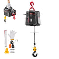 1100 lbs 1500W Electric Hoist Winch with Wired Remote Control N718