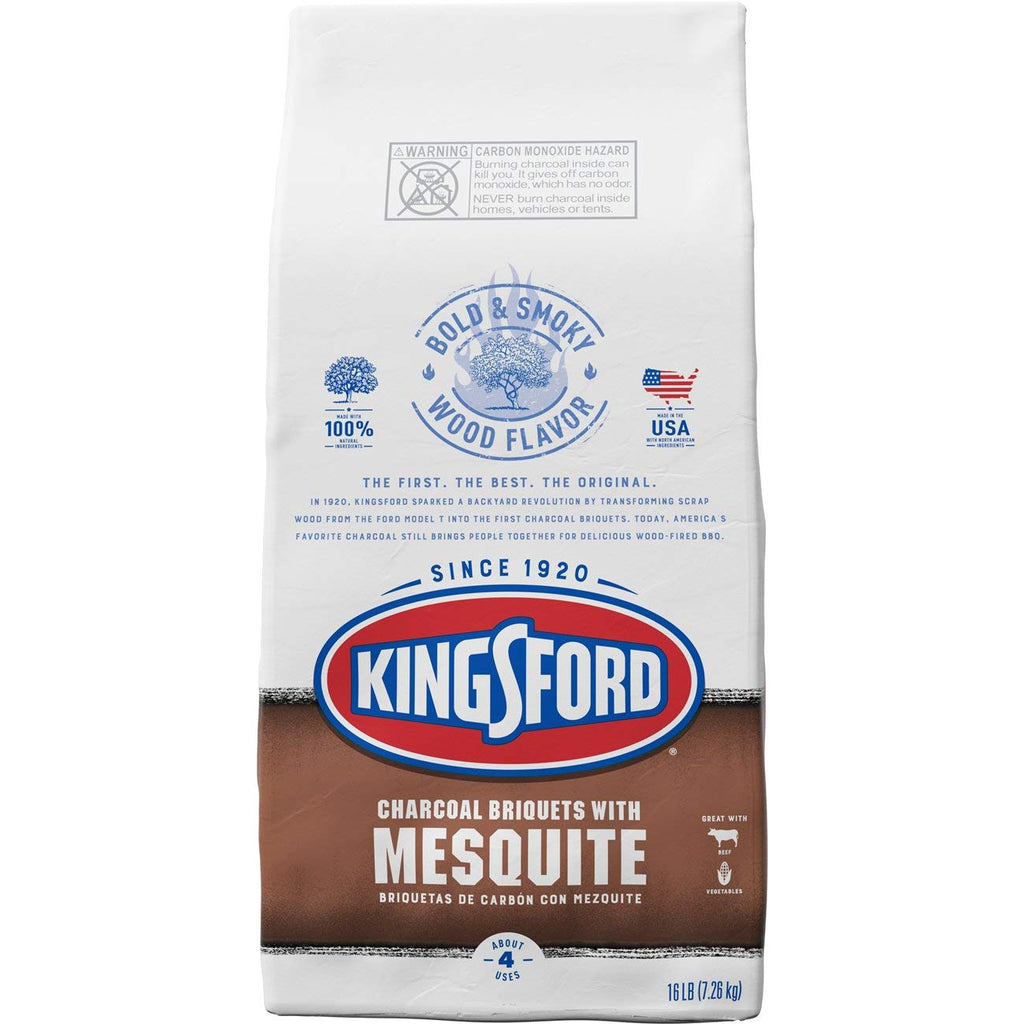 Original Charcoal Briquettes with Mesquite 16 Pounds D23272
