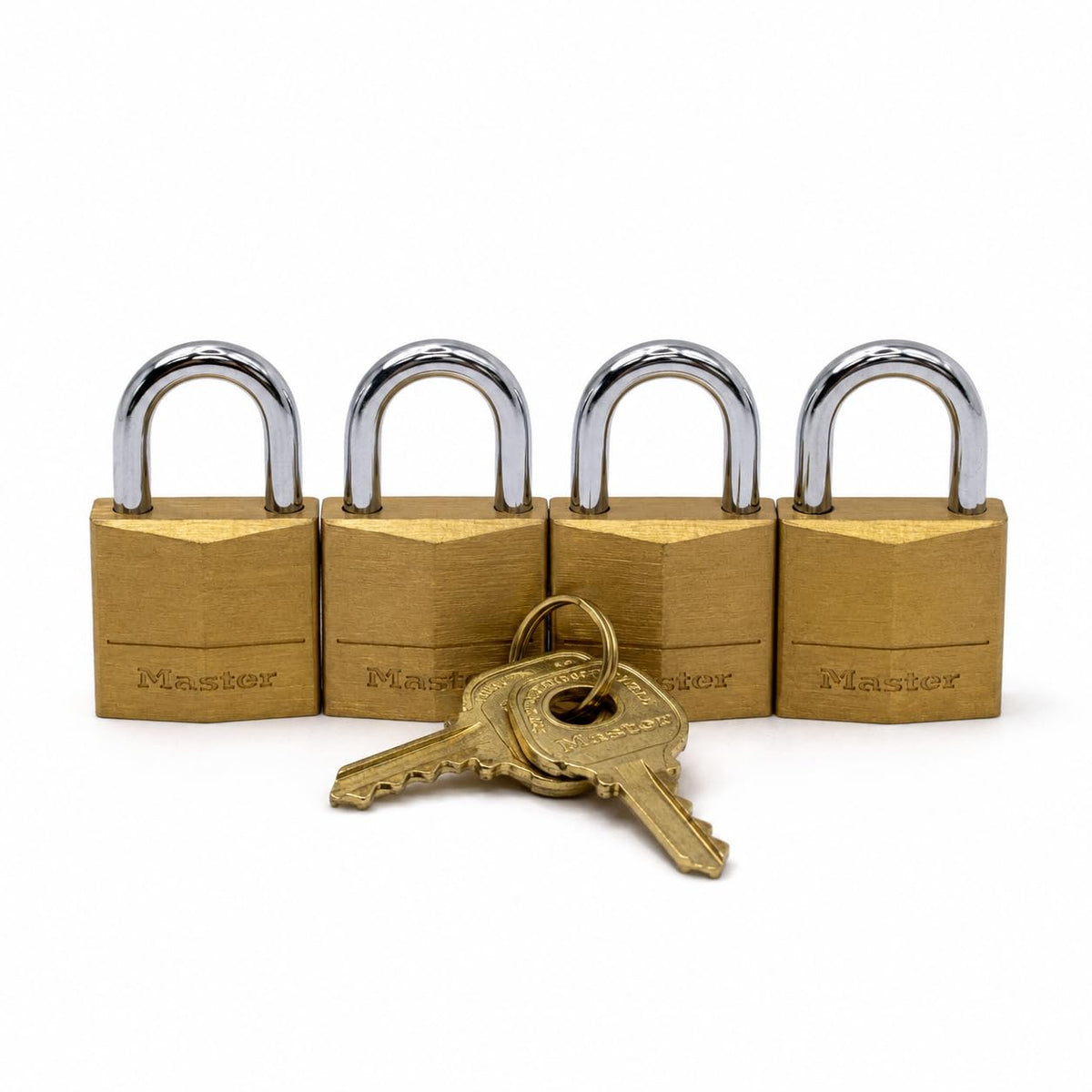 Solid Brass Padlock, 3/4 in. Wide G955