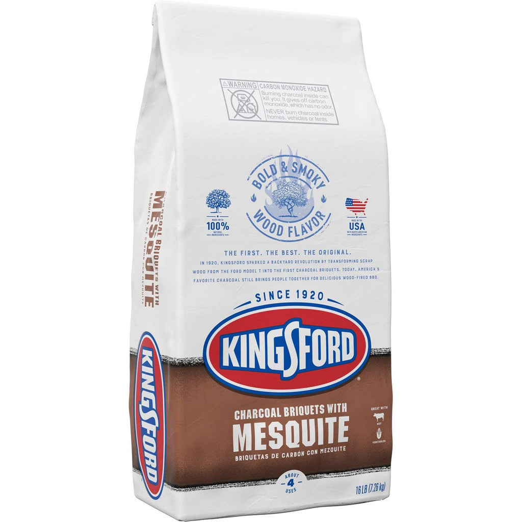 Original Charcoal Briquettes with Mesquite 16 Pounds D23272
