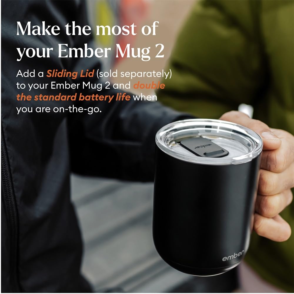 10 Oz App-Controlled Heated Smart Mug B354278