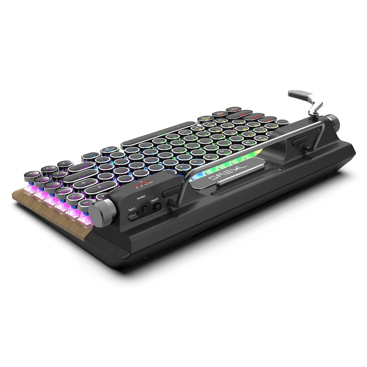 Retro Mechanical Gaming Keyboard with RGB Backlight G34394