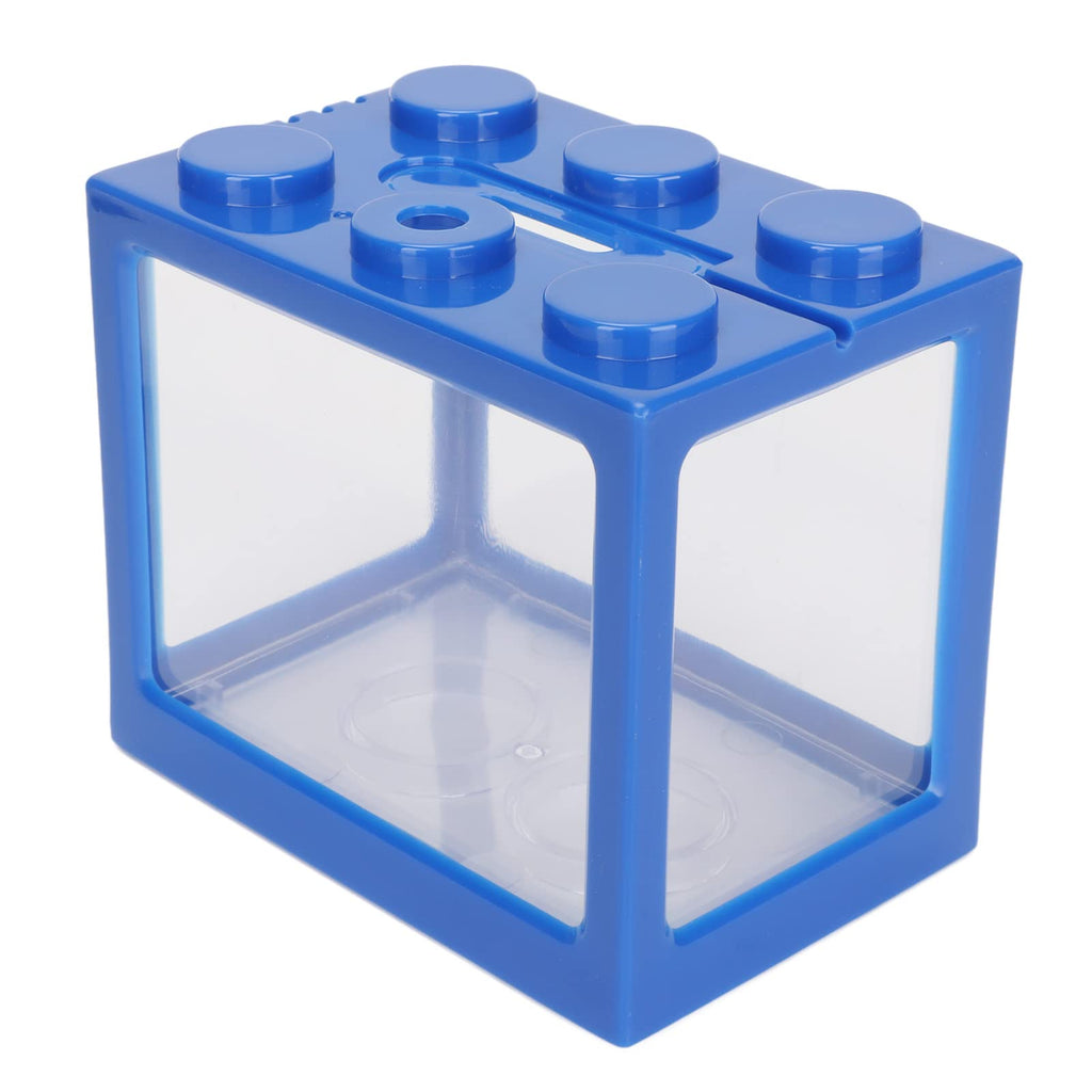 Mini Plastic Stackable Betta Fish Cube with LED Desktop Aquarium Kit L348