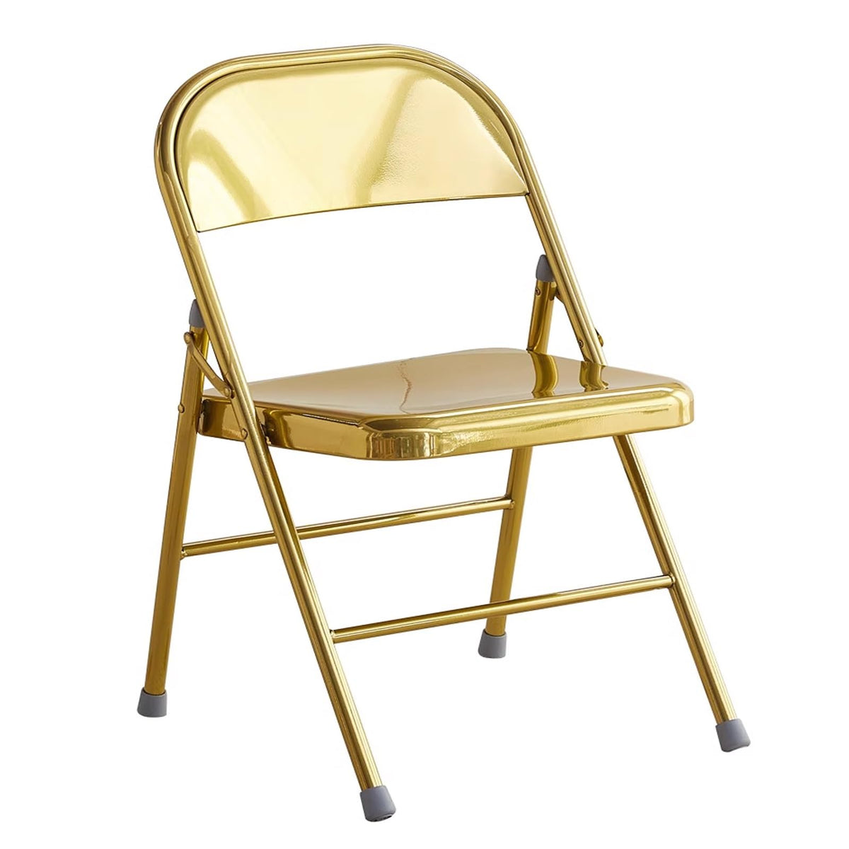 Carbon Steel Folding Chair Gold V708519