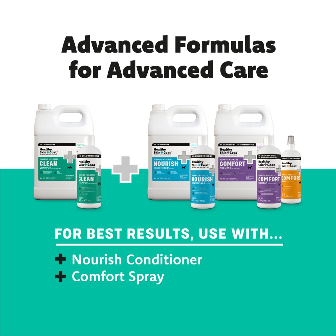 Medicated Chlorhexidine Dog Shampoo 3%, 1 Gallon H679