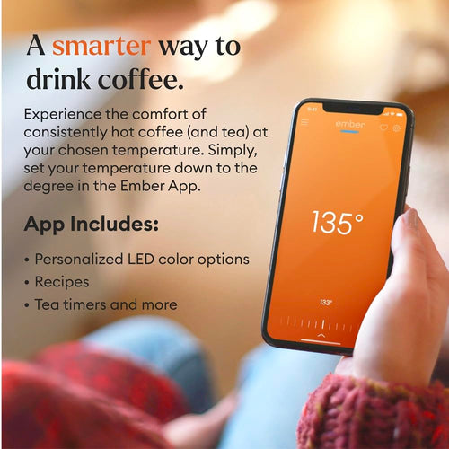 10 Oz App-Controlled Heated Smart Mug B354278
