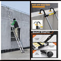 Aluminum Telescopic Ladder with Hooks Q5377