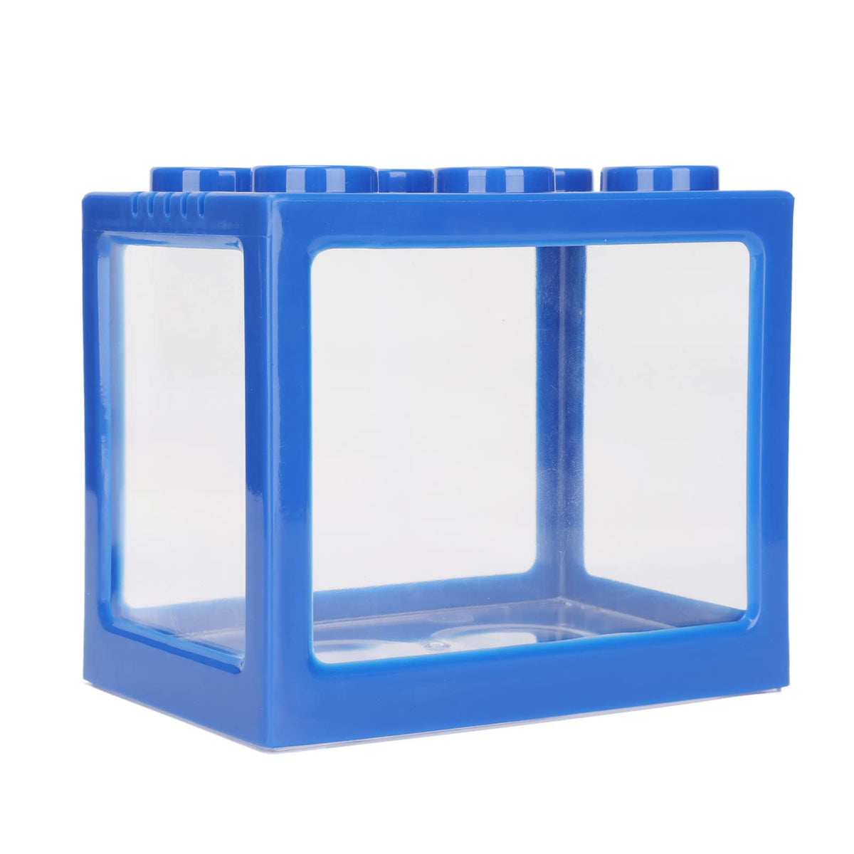 Mini Plastic Stackable Betta Fish Cube with LED Desktop Aquarium Kit L348