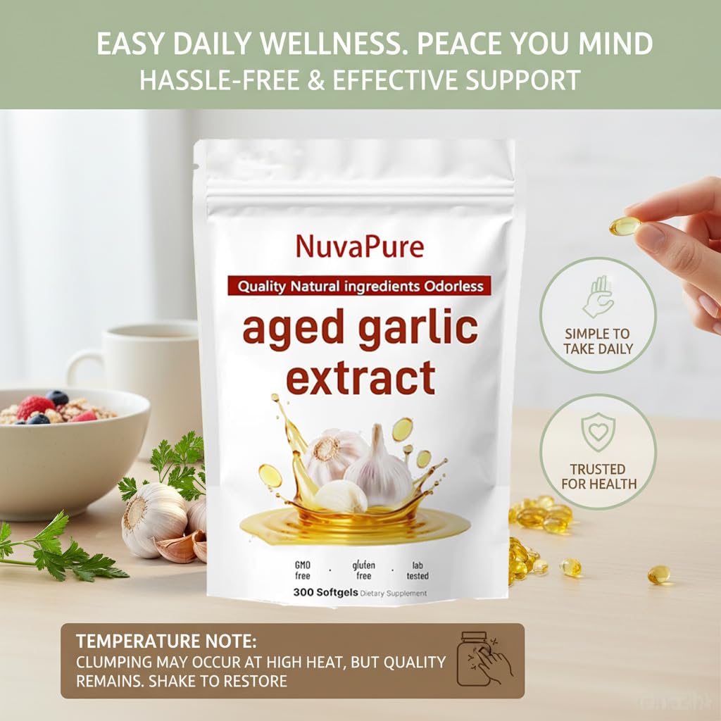 Aged Garlic Extract 300 Capsules M228985