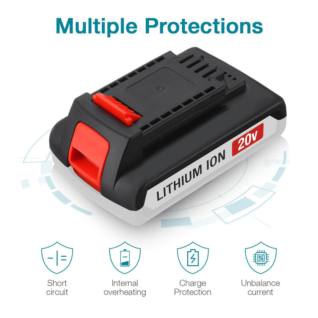 20v Max Replacement Battery for Cordless Power Tools A436
