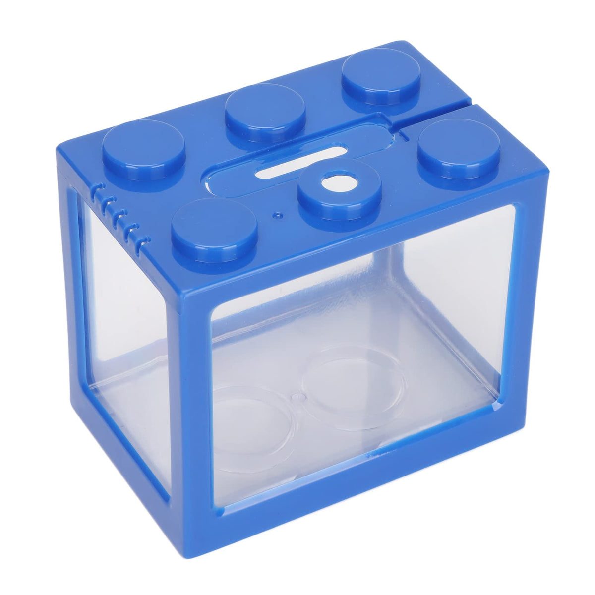 Mini Plastic Stackable Betta Fish Cube with LED Desktop Aquarium Kit L348
