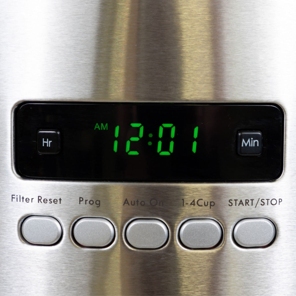 12 Cup Programmable Drip Coffee Maker with Glass Pot E1900