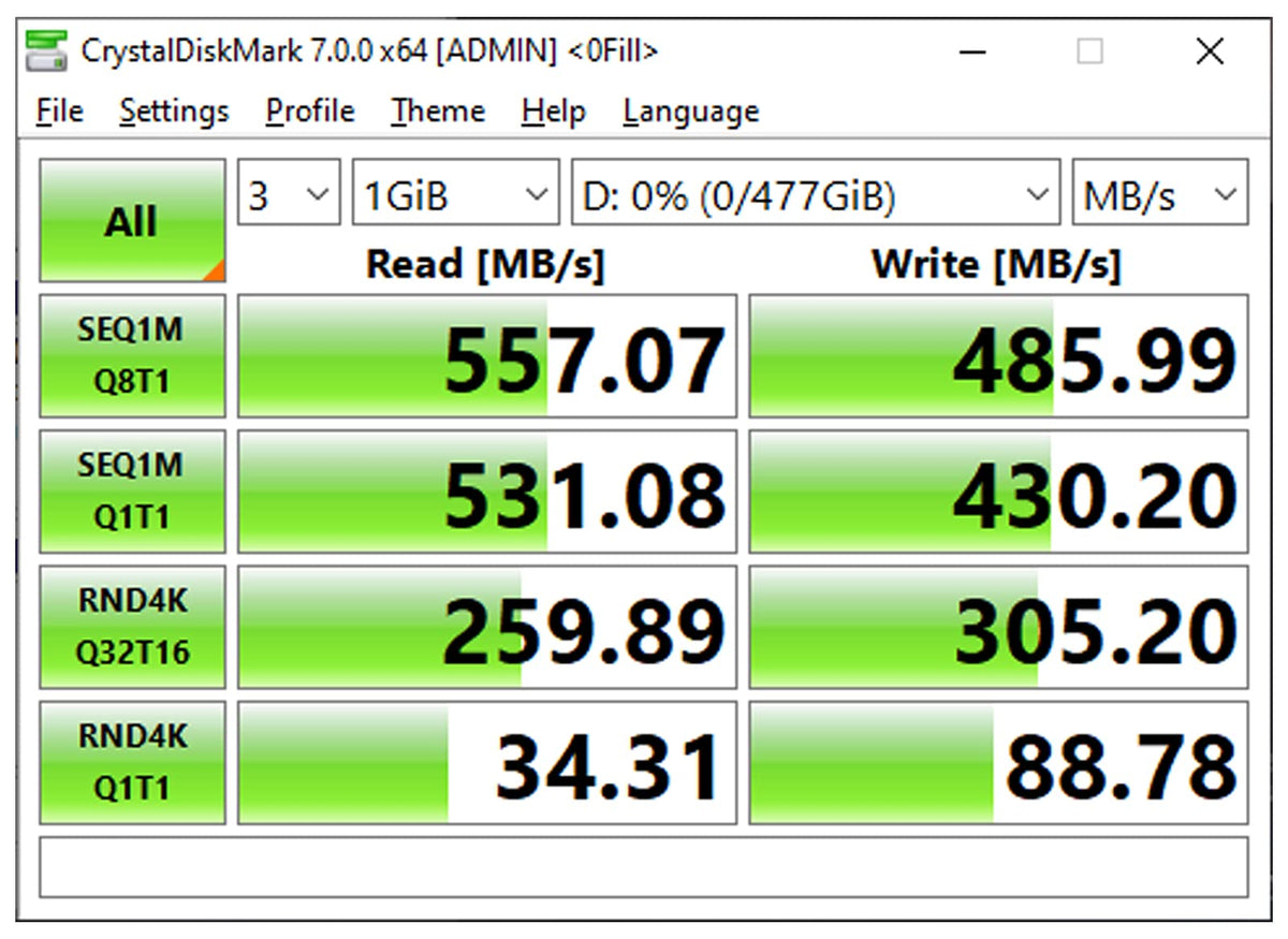 512GB M.2 2280 SATA III Internal Solid State Drive E154