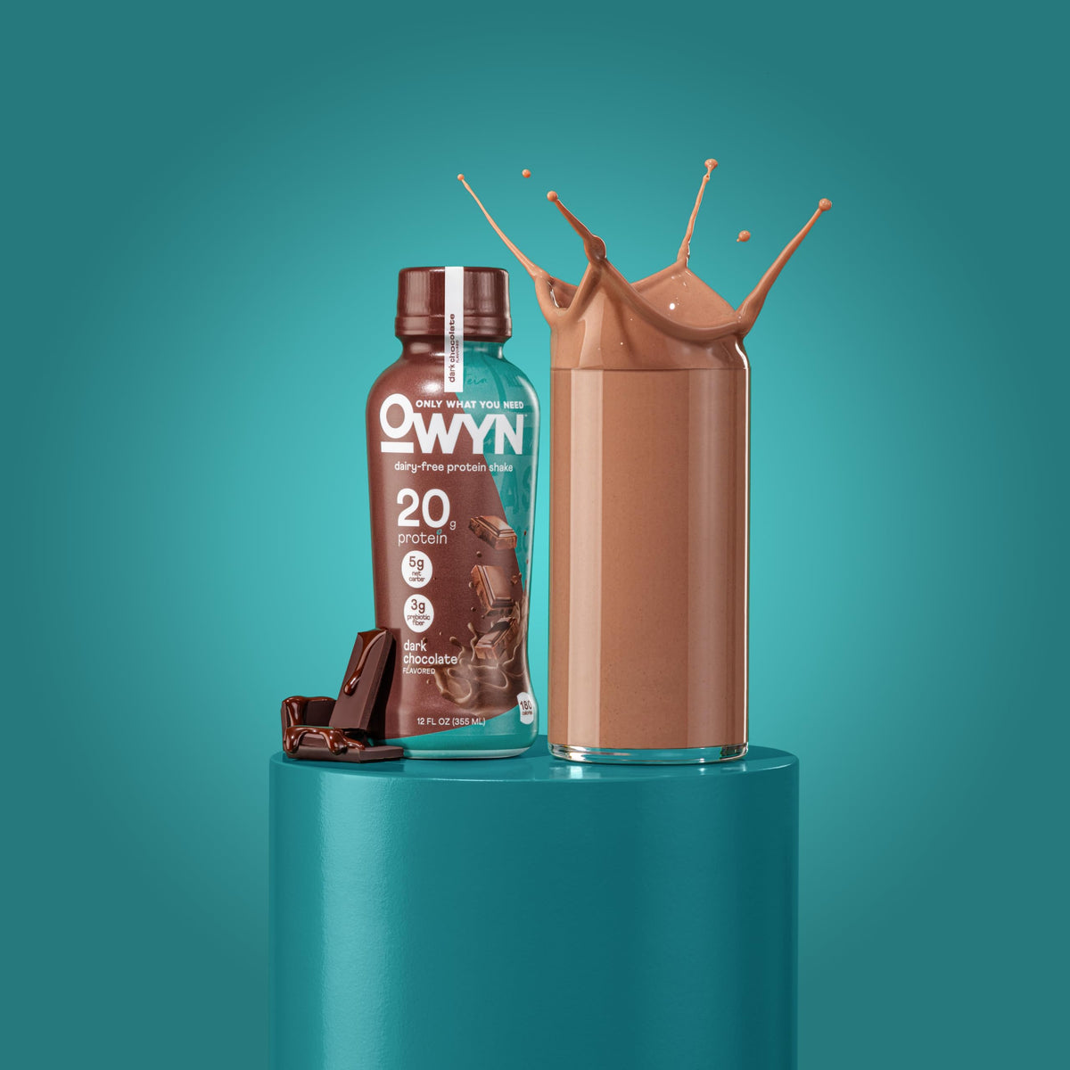 Dark Chocolate 20g Protein Shake, 12 Ct K24682