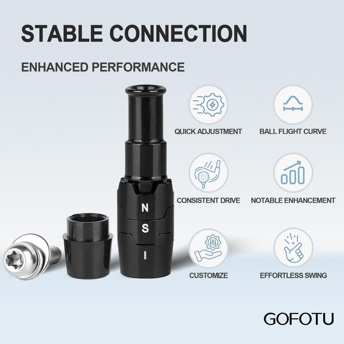 Golf .335 Adapter Sleeve Shaft U969