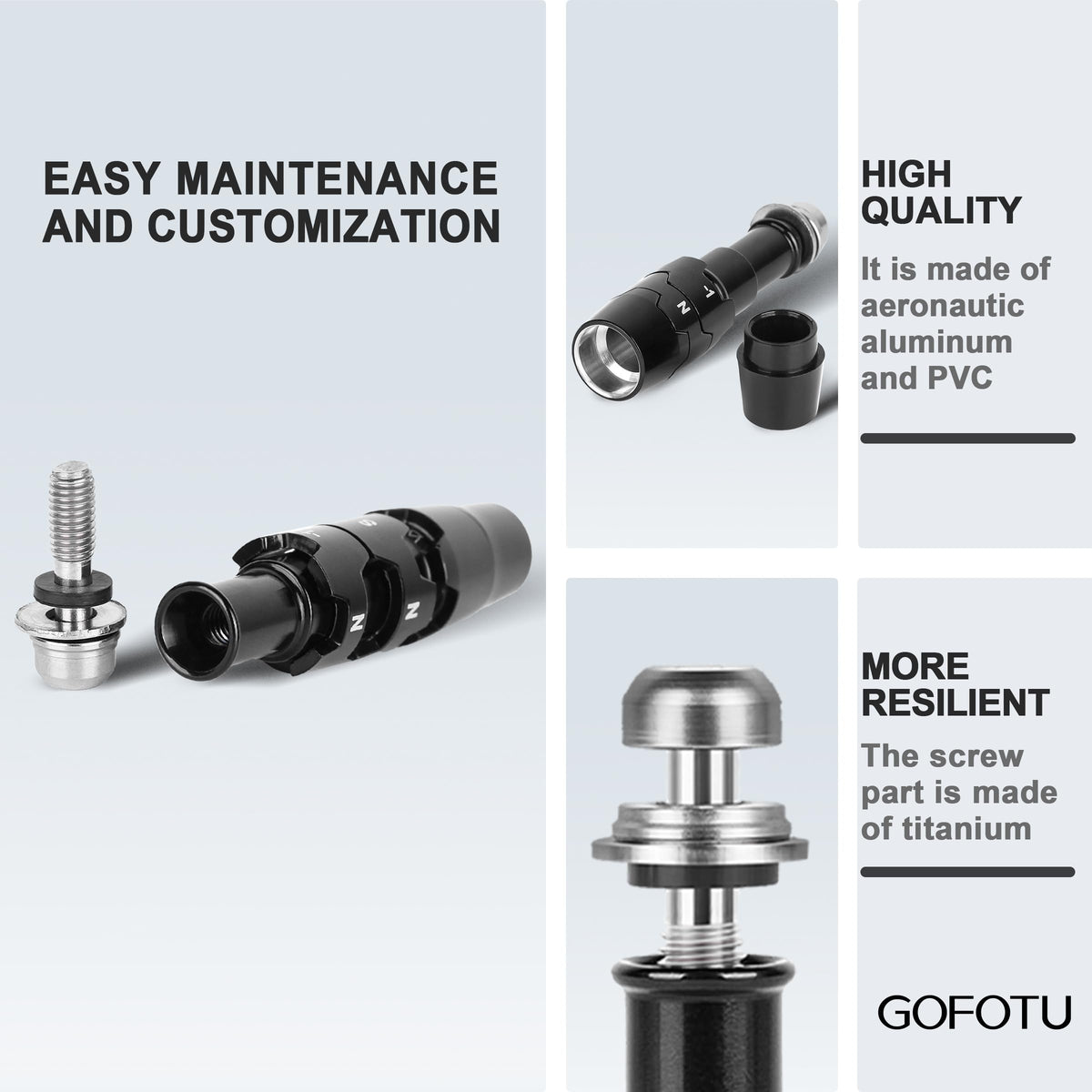 Golf .335 Adapter Sleeve Shaft U969