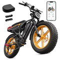 48V 2000W Peak Motor 20 * 4.0 Fat Tire Electric Bike B6270