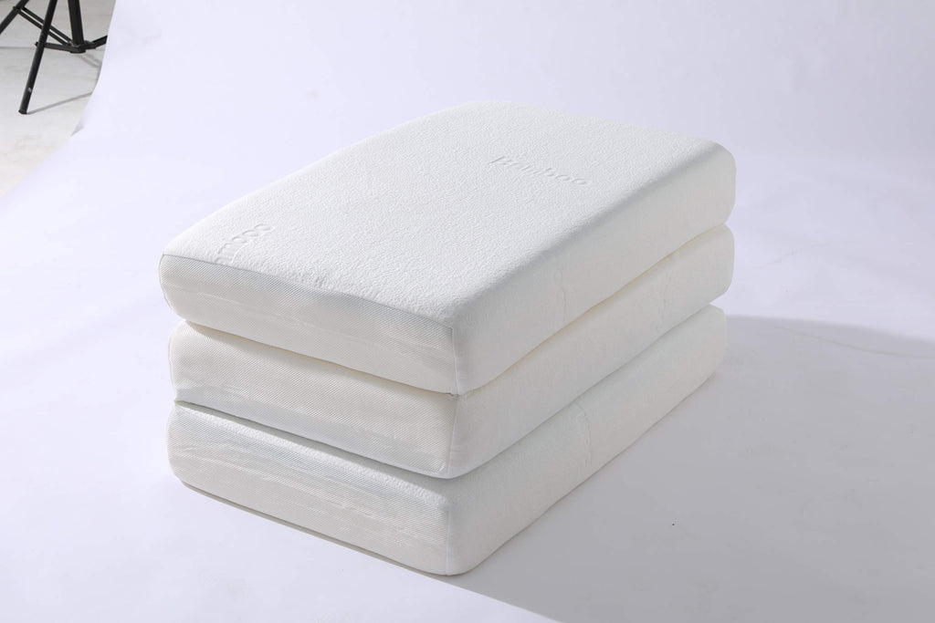6-Inch Gel Infused Memory Foam Tri-fold Mattress with Bamboo Cover J3290