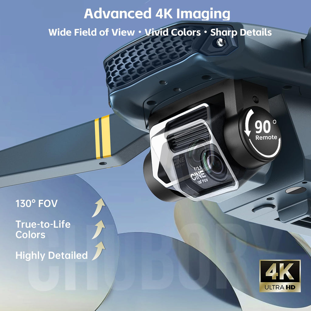 4K Camera Drone with 3 Batteries N6741