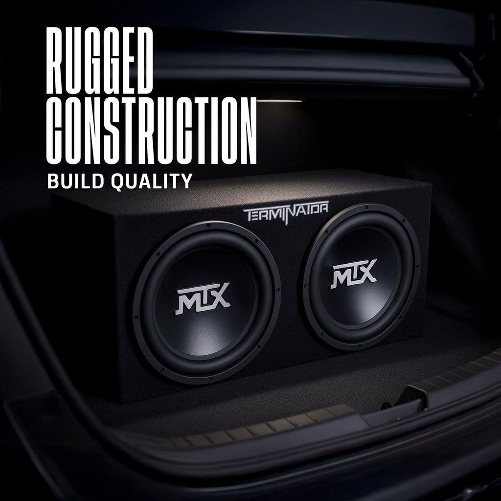 Dual 12" Subwoofers Loaded Enclosure A42640