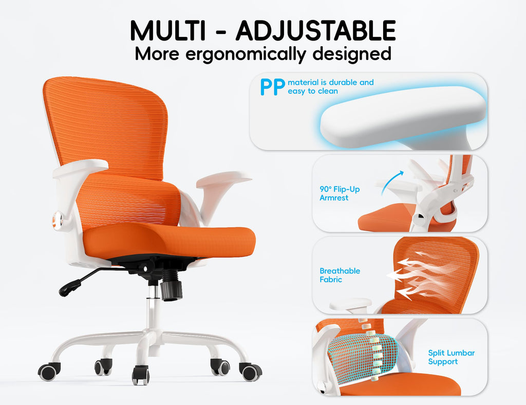 Ergonomic Office Chair with Back Support U21873